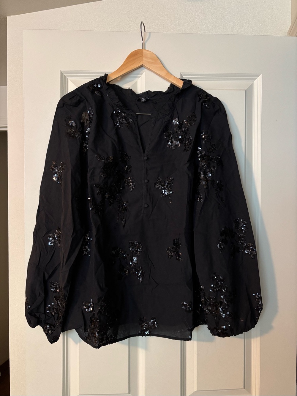 Talbots Sequin Blouse